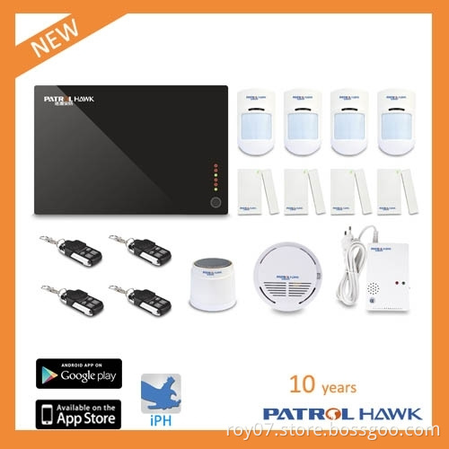 Easy Operate GSM Alarm System Support 3G WCDMA Network